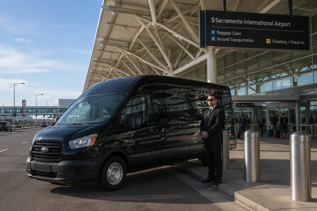 Professional limo service from Fairfield to Sacramento SMF Airport